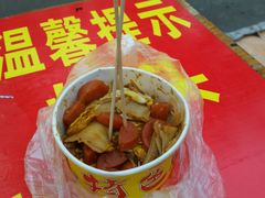 -海南大学南门小吃一条街