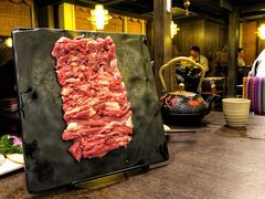 手切羊后腿肉-滇釜火锅·能喝汤的火锅(车公庄店)