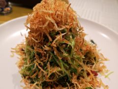 巧拌豆苗-四季民福烤鸭店(王府井灯市口店)