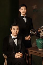 -时光纪亲子全家福照相馆(静安店母女写真父母纪念照)
