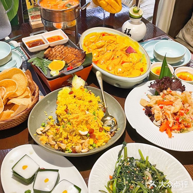 慈溪的！第一次吃东南亚菜，吼吼次！