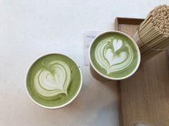 抹茶拿铁-% Arabica阿拉比卡咖啡(武康路店)