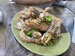 椒盐濑尿虾-贞姨美食·老字号海鲜大排档