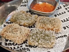 软糯鲜香野菜粑粑-火塘云南烧烤大排档