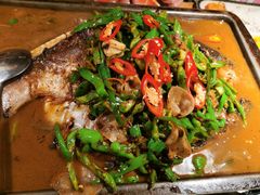 -探鱼·鲜青椒爽麻烤鱼(番禺万达店)