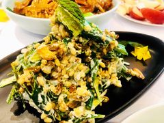 脆秋葵坚果沙拉-卫鼎轩·家宴(水上公园店)