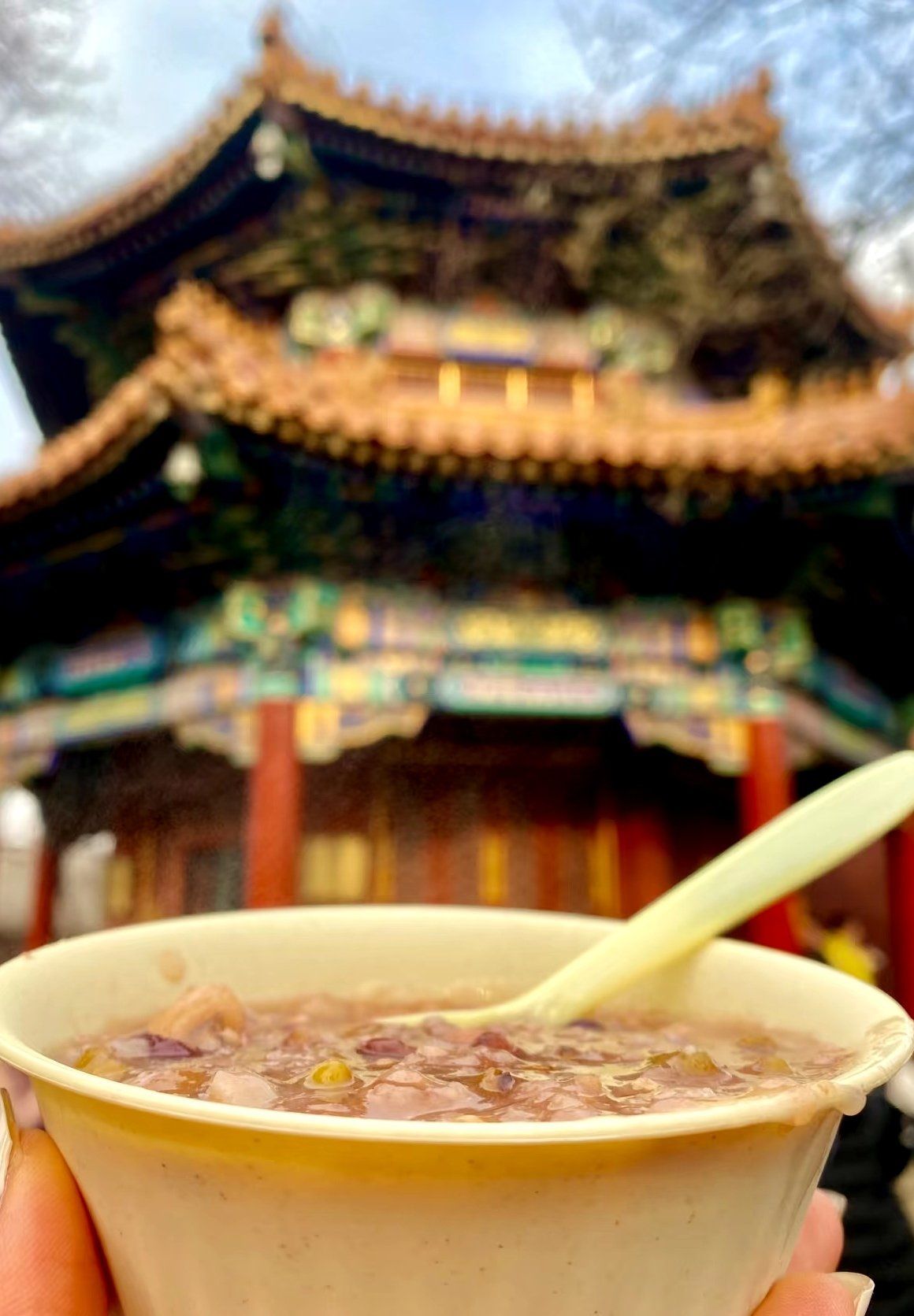 每年免费发放一天!北京最火的腊八粥!