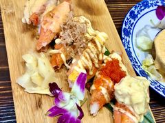 赤焰帝黄蟹六味握寿司-达摩食堂(仓山万达店)