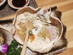 蟹黄蒸蛋-大岛日本料理铁板烧(南通大饭店)