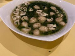 荠菜蘑菇汤-远洋宾馆·江景餐厅