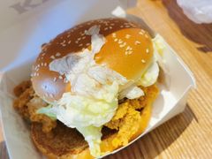 劲脆鸡腿汉堡-肯德基(巴沟店)