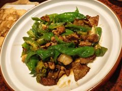 辣椒炒肉-绿茶餐厅(华联万柳店)