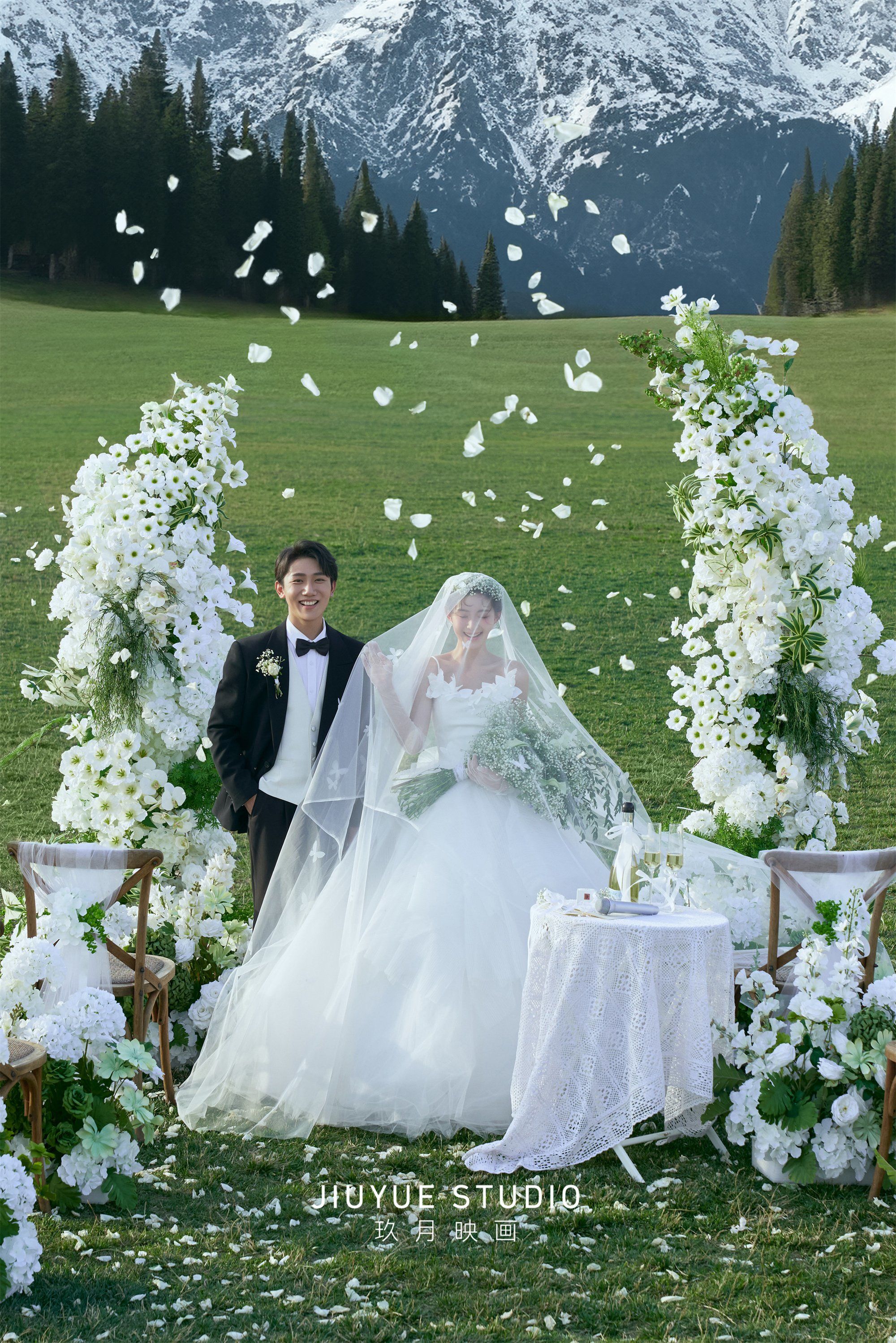在洛阳拍的目的地婚礼婚纱照95你心动吗?