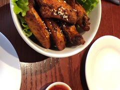 黑白芝麻鸡翅-Lets burger非常汉堡·环球风味(蓝色港湾店)