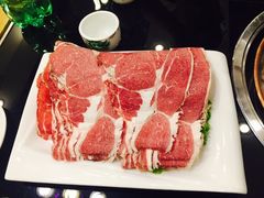 招牌鲜上脑-清真·海清斋铜锅涮肉牛羊肉小炒泡馍(大雁塔店)
