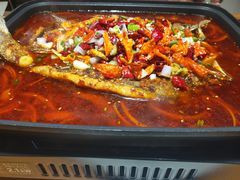 烤鲈鱼-小杨烤肉(朱雀店)