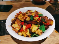 萝卜干炒腊肉-建辉湖南土菜馆(南大街店)