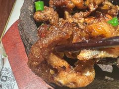 石锅杭椒牛蛙-桂满陇-西湖船宴(西单大悦城店)