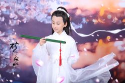 -后宫·古装汉服京剧儿童亲子全家福摄影