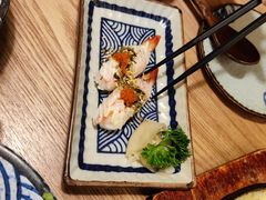 火焰虾握寿司-西月山居匠心创意料理(江汉路新佳丽广场店)