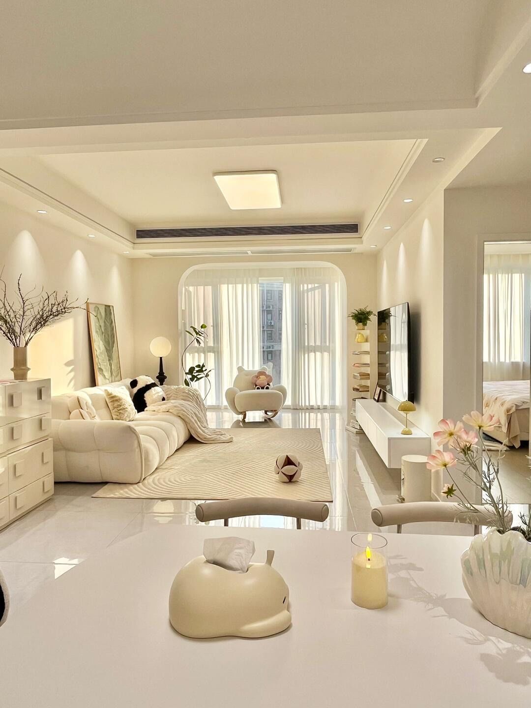 客厅也能这么风