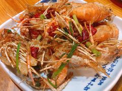 椒盐沼虾-百家鲜·杭帮菜