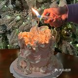 生日收到这么漂亮的蛋糕🎂心情也变得美美哒[爱心]