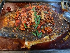 香辣味烤鱼-探鱼·鲜青椒爽麻烤鱼(中天广场店)