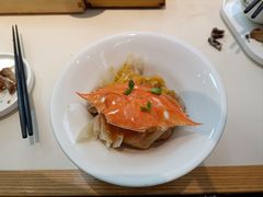 黄金蟹粉拌蟹籽馄饨-蔡澜点心·粤菜(赛格国际购物中心店)