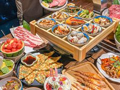 -明洞阿姨·韩式酱蟹烤肉·创意料理(三元桥店)