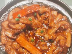 咸鱼鸡粒茄子煲-上下九广州菜馆(锦业路店)