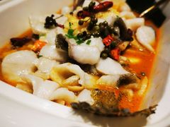 泰式酸辣鲈鱼-甜阿姨·天台花园私房菜(万松园店)