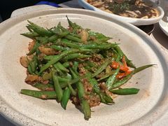 沙茶肉糟啫云南扁豆-小炳胜(卓悦中心店)