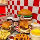 西安这家美式🍔店男朋友一周怒吃三次‼️