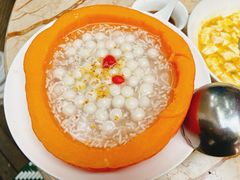 南瓜酒酿小圆子-玫瑰厅上海菜(兴国路店)