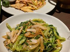 马拉盏炒通菜-大头虾越式风味餐厅(光明广场店)