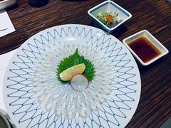 河豚刺身-桥岚·巷子鲜河豚鱼(专门店)