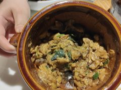 皮蛋辣椒擂茄子-小放牛炒菜馆(裕华万达店)