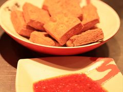 四道街炸臭干-绿地三只羊羊肉串(万科店)