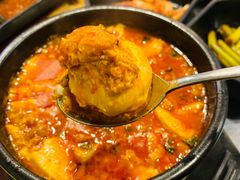 辣味鲜豆腐汤-青春韩国料理(光环店)