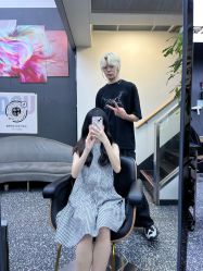 -藤野造型专业烫染接发