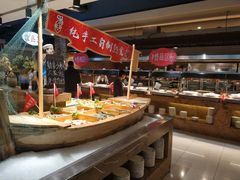 自助取餐区-汉巴9号自助餐厅(新潮尚品超市店)