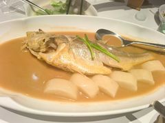 荣小馆大陈岛黄鱼烧年糕-荣小馆(安达仕店)