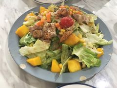 烧鸡肉芒果蔬菜沙拉-Jenny House 珍妮屋新派食堂(美吉特店)