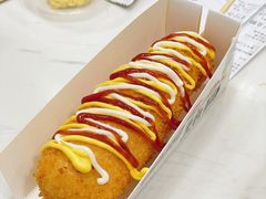 一半芝士一半热狗-蜜笑芝士热狗