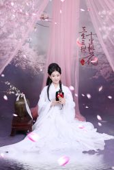 点击看大图 -后宫·古装汉服京剧儿童亲子全家福摄影