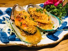 黄油蒜香焗青口贝-阿吾罗日本料理(K11艺术中心店)