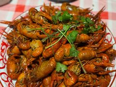 小龙虾-在老街·淮安大排档·甜麻干煸龙虾·烧烤(河下古镇店)