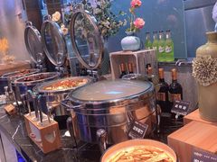 自助取餐区-非烤勿扰韩料自助烤肉(松山湖万科店)