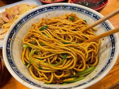 干拌辣肉糜面-长寿粗面馆(殷高西路店)